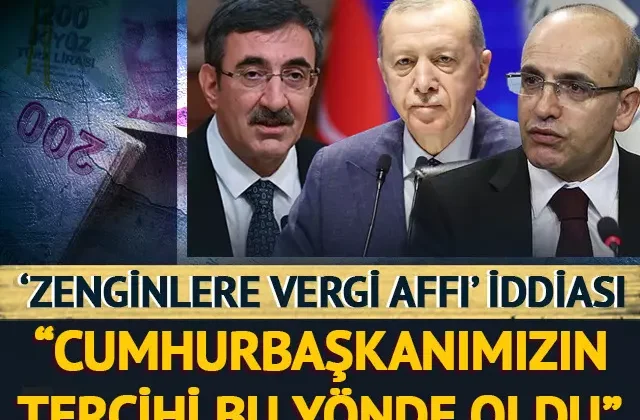 Zenginlere vergi affı iddiası! Yalanlanan ‘istifa’ sonrası Cumhurbaşkanı Yardımcısı Yılmaz’dan da açıklama: “Cumhurbaşkanımızın tercihi böyle oldu”