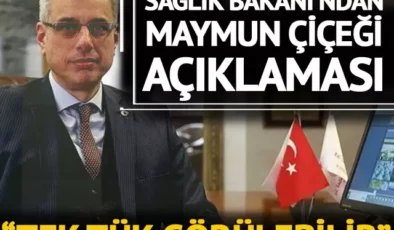 ‘Maymun Çiçeği’ salgını ile ilgili Sağlık Bakanı Memişoğlu’ndan yeni açıklama