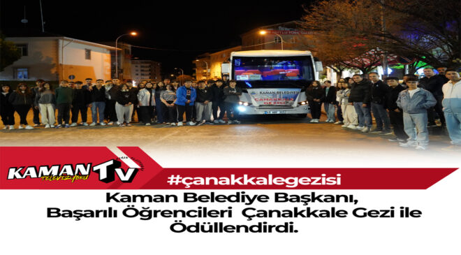 Kaman Belediye Başkanı, Başarılı Öğrencileri Ödüllendirdi!